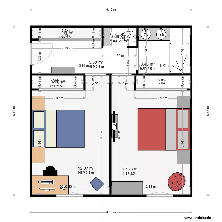 degagement. Plan de degagement. Plan de