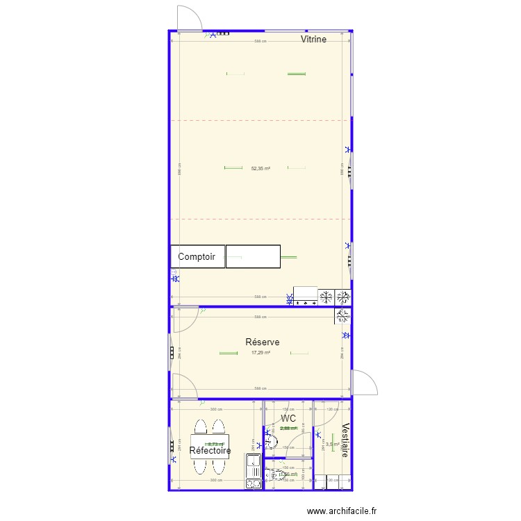 Losama. Plan de 0 pièce et 0 m2