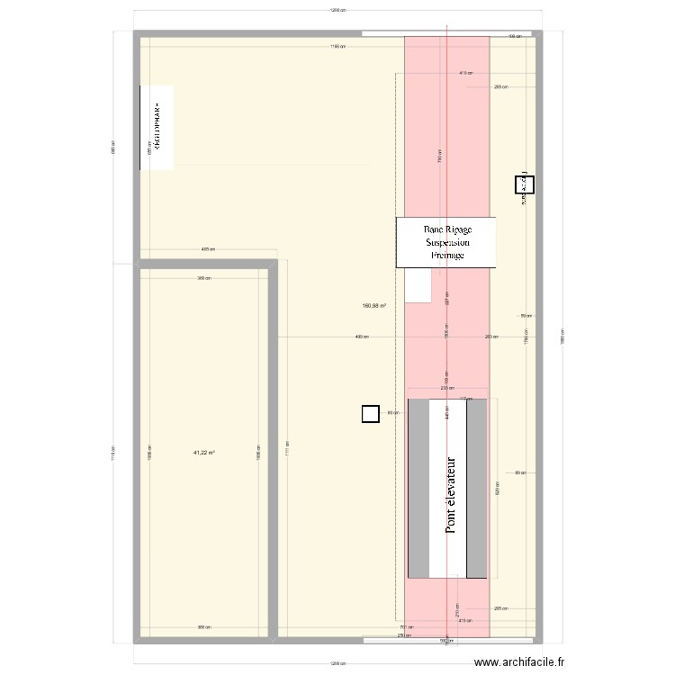 CT VL MERIGNAC protech. Plan de 2 pièces et 202 m2