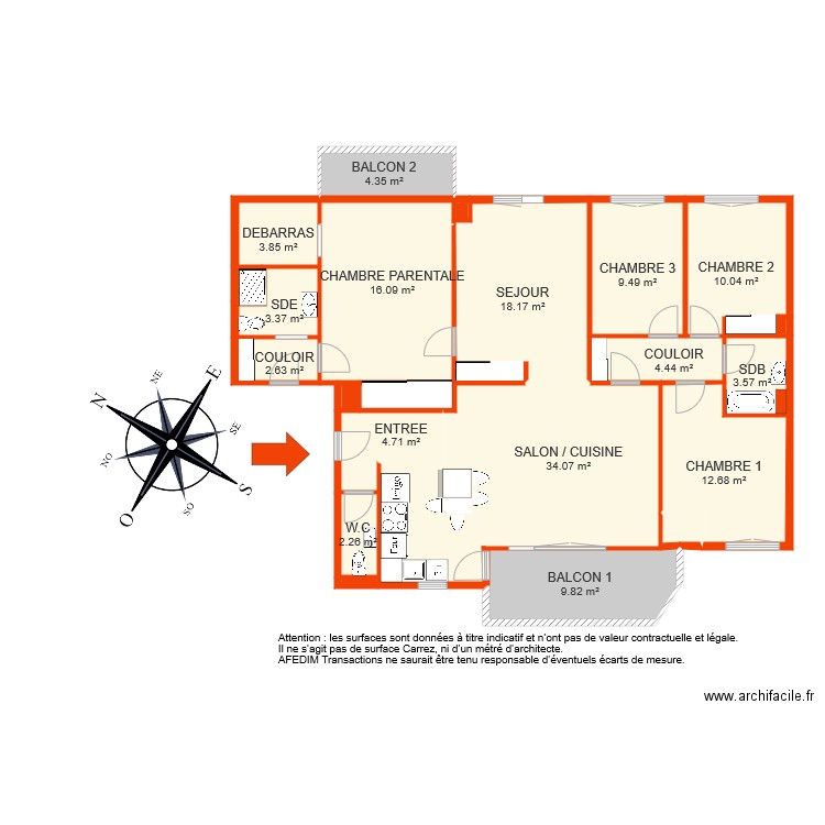 BI 6649 R. Plan de 0 pièce et 0 m2