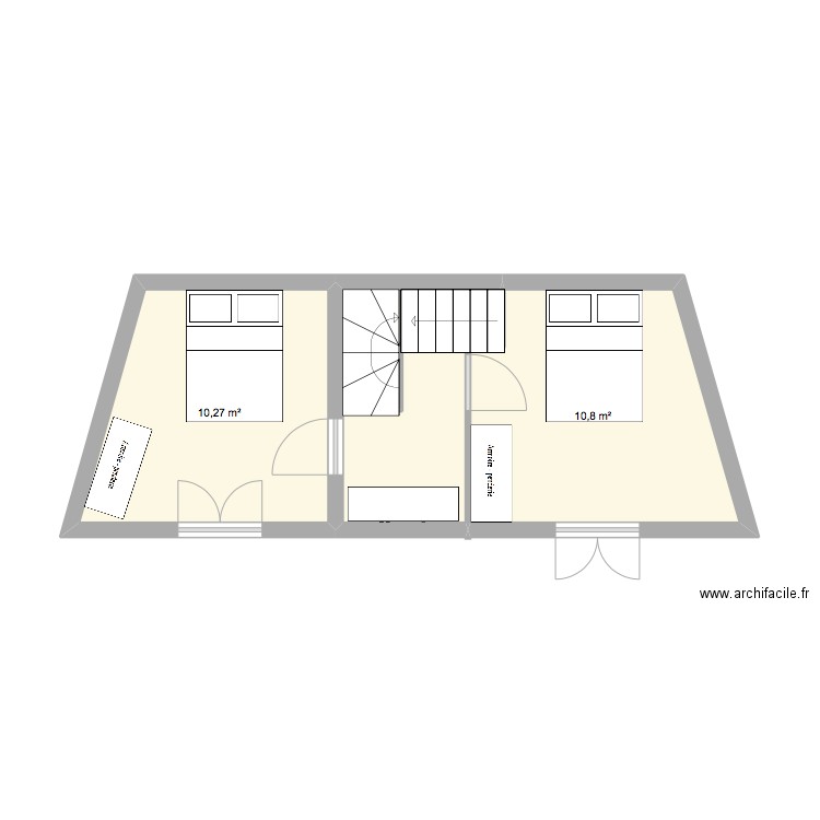R+1 VILLA 1 TOURTEREAUX. Plan de 0 pièce et 0 m2