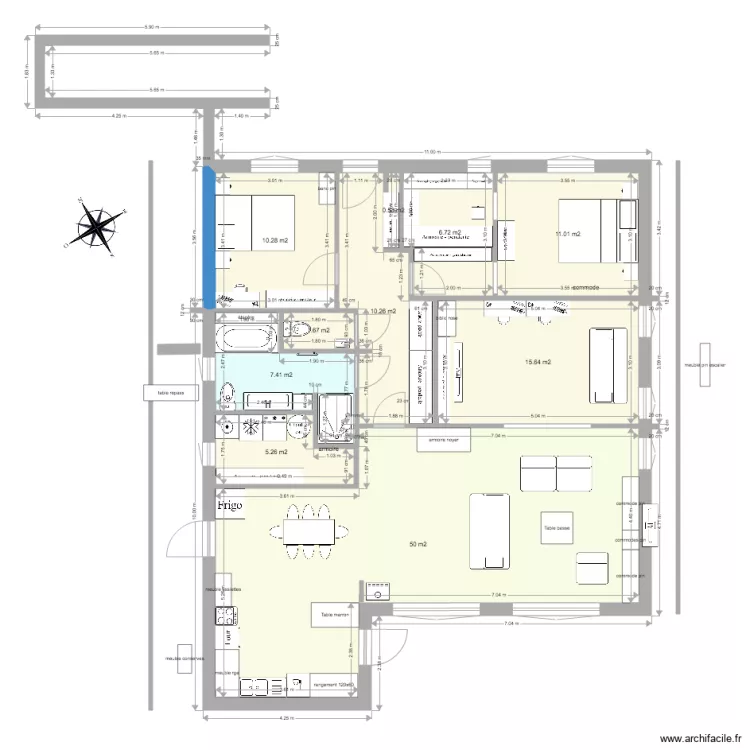maison41. Plan de 