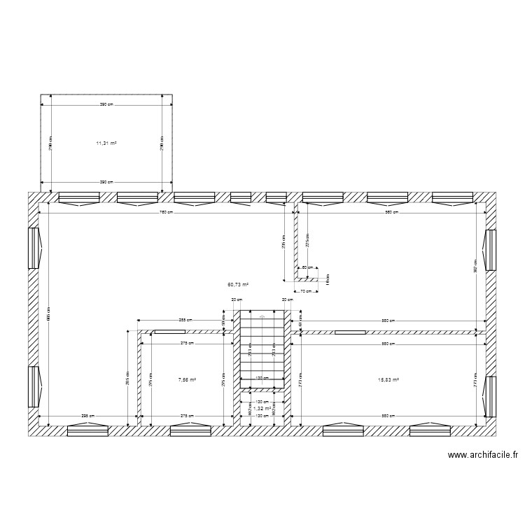 PERCHE. Plan de 0 pièce et 0 m2