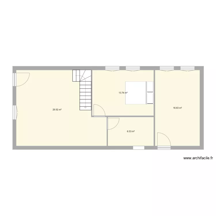 CERISIERS RDC. Plan de 