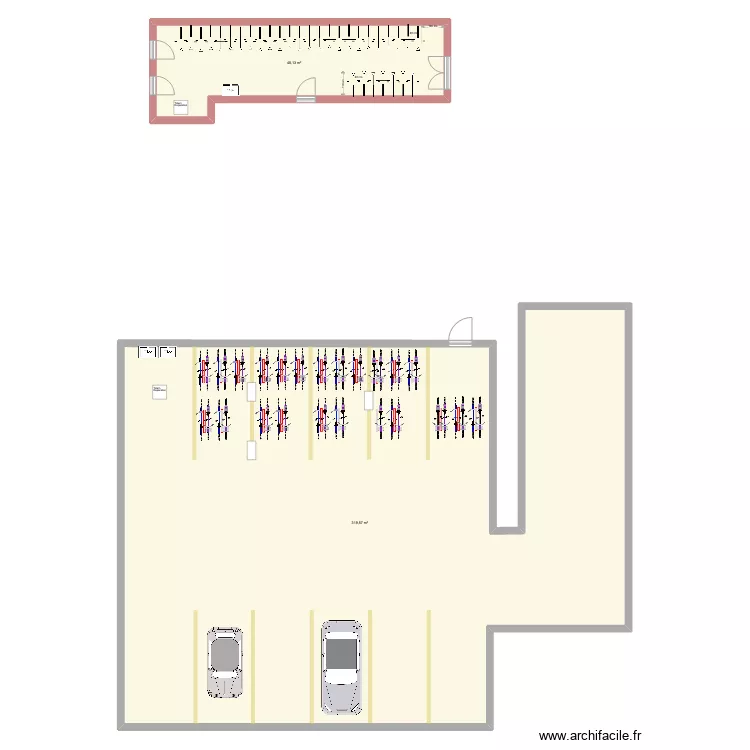 Plan Wework. Plan de 