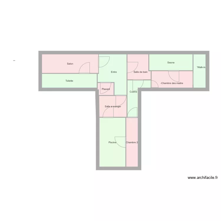 Appartement . Plan de 