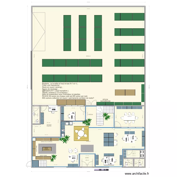 PLAN RDC JALDAY. Plan de 
