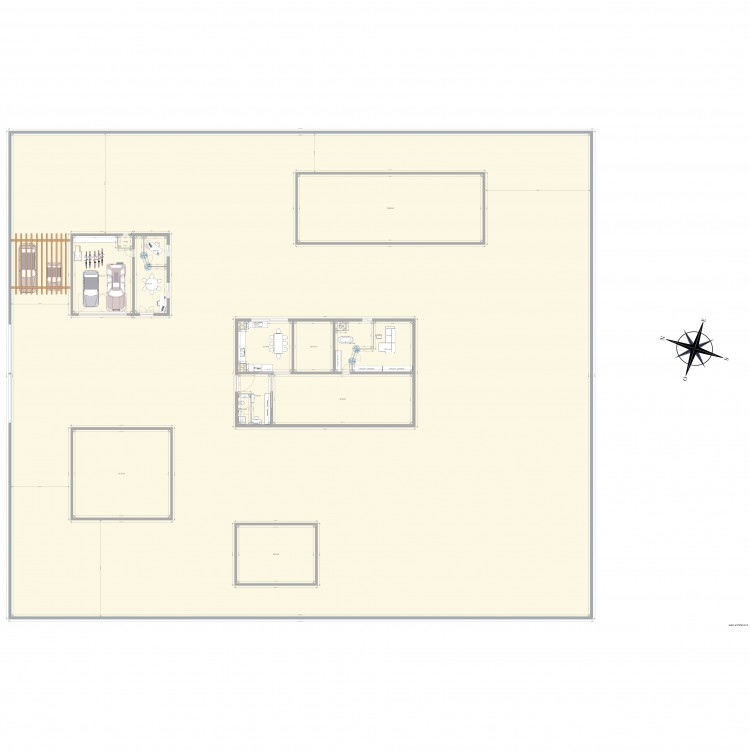 estate. Plan de 0 pièce et 0 m2