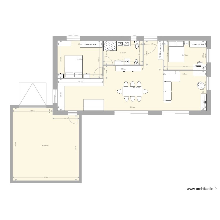 craponne. Plan de 0 pièce et 0 m2