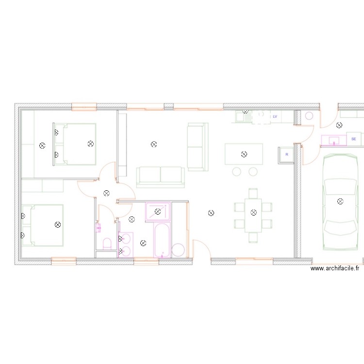 NEW HOUSE 2018. Plan de 0 pièce et 0 m2