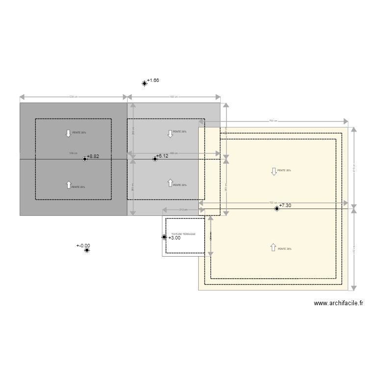 plan de toiture existant victoria. Plan de 0 pièce et 0 m2