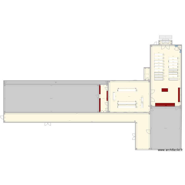 Eglise Chapelle Monastère de la Visitation St Flour. Plan de 0 pièce et 0 m2