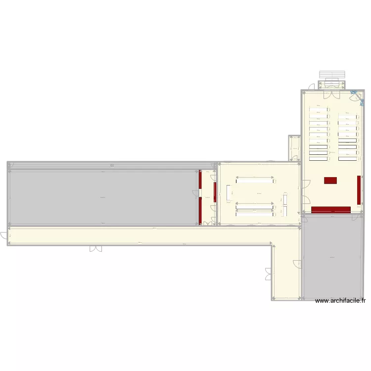 Eglise Chapelle Monastère de la Visitation St Flour. Plan de Eglise Chapelle Monastère de la Visitation St Flour. Plan de