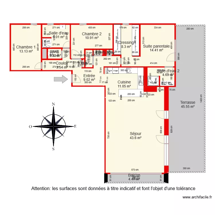 BI 5786 c&ocirc;t&eacute;. Plan de 