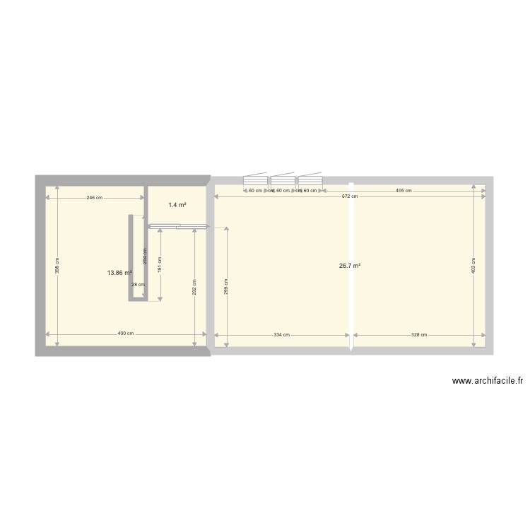 Chambre 1er. Plan de 0 pièce et 0 m2