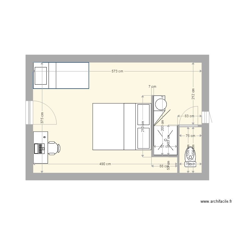 Garage Kerdavid. Plan de 0 pièce et 0 m2