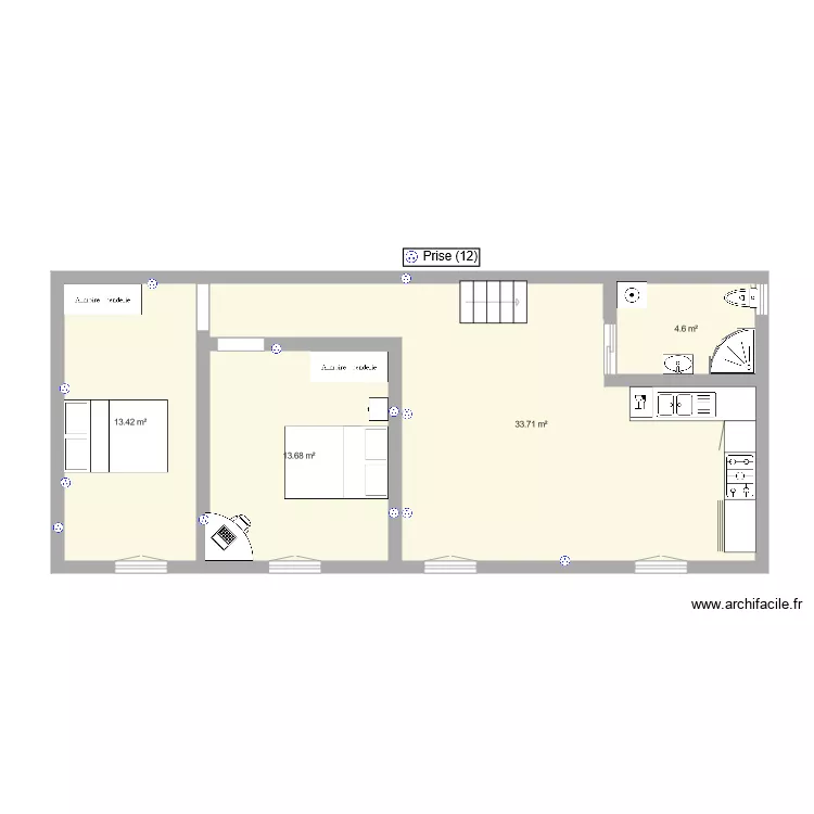 1er plan grange. Plan de 