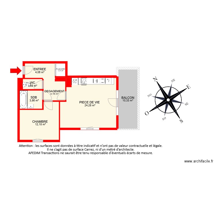 BI 7905 PASCAL. Plan de 0 pièce et 0 m2