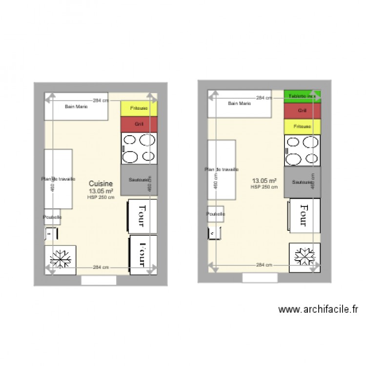 Plan cuisine. Plan de 0 pièce et 0 m2