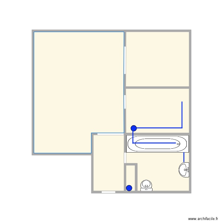 rdc 2. Plan de 0 pièce et 0 m2