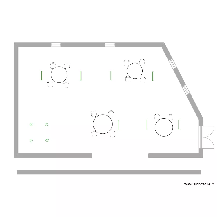 foyer. Plan de 