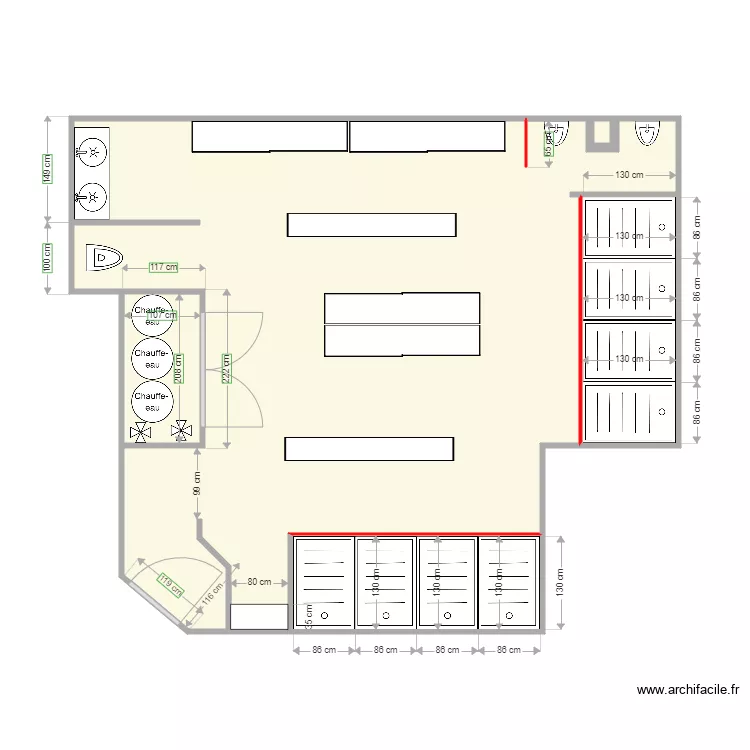 vestiaire CS 2. Plan de vestiaire CS 2. Plan de
