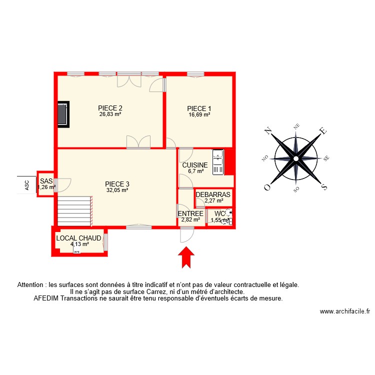 BI 6432. Plan de 0 pièce et 0 m2