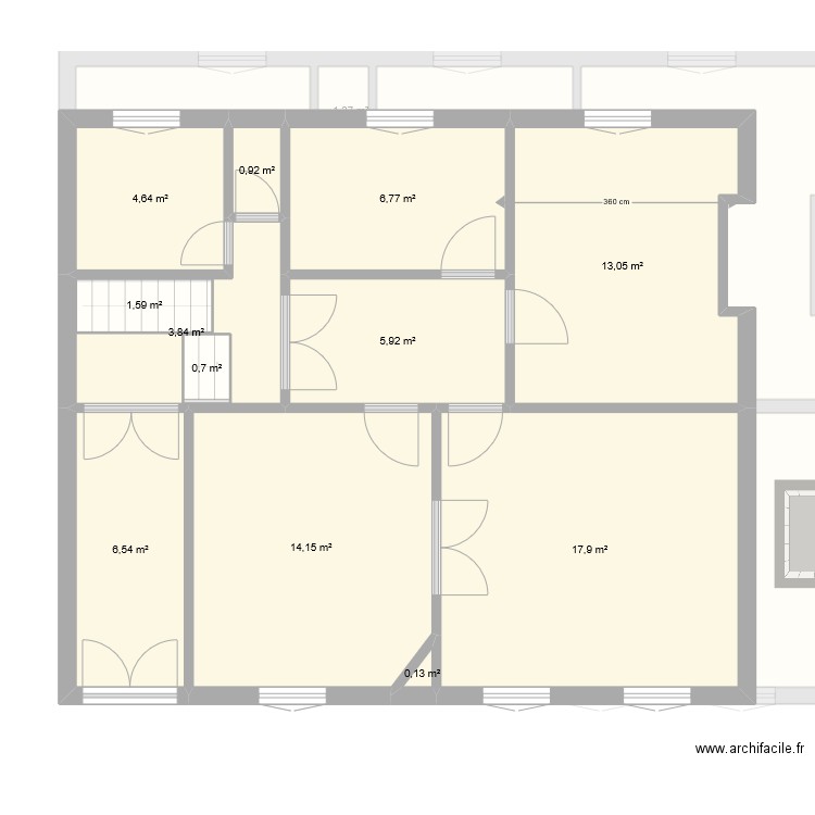 NANCY_RDC_CHARLOTTE. Plan de 0 pièce et 0 m2