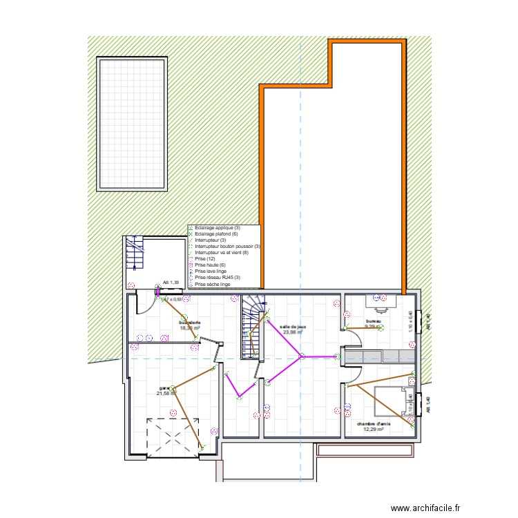 MARLY - PLAN ELECTRIQUE VS. Plan de 0 pièce et 0 m2