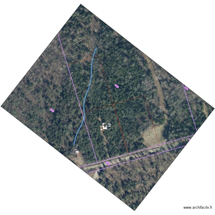 L'isoloir sur matrice. Plan de 0 pièce et 0 m2