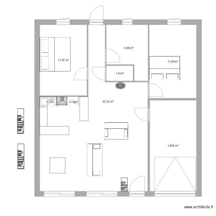 maison manon. Plan de 0 pièce et 0 m2