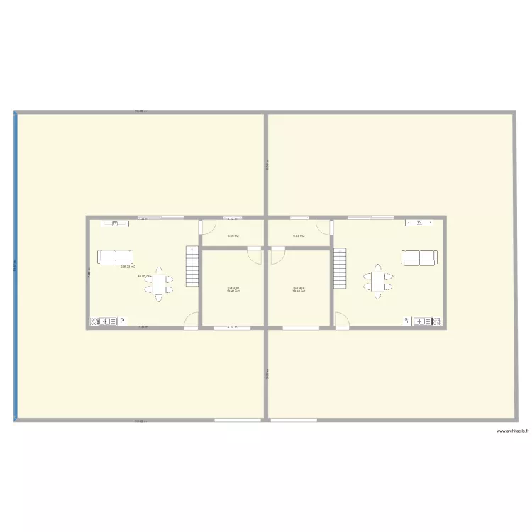 plan maison. Plan de 