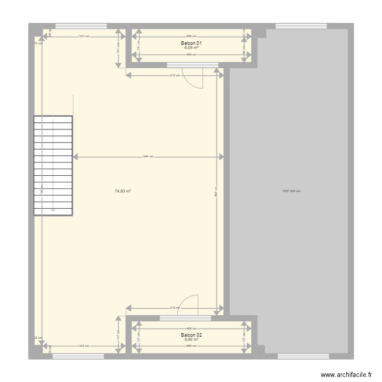 Montigny Beauchamps SIrene Existant 040322 VAxA. Plan de 0 pièce et 0 m2