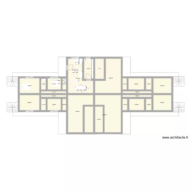 4 appart de plain pied Draft 1. Plan de 