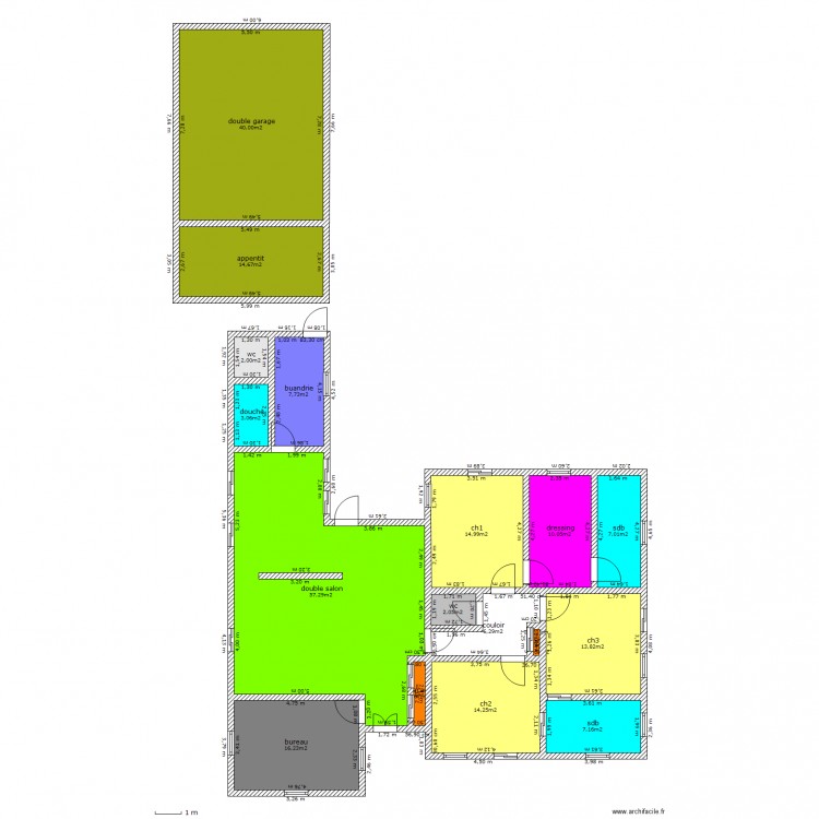 plan maison2. Plan de 0 pièce et 0 m2