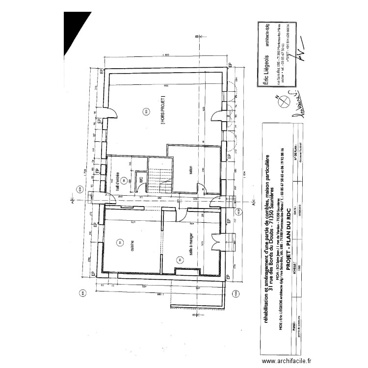 Fontaine RdcV1. Plan de 0 pièce et 0 m2