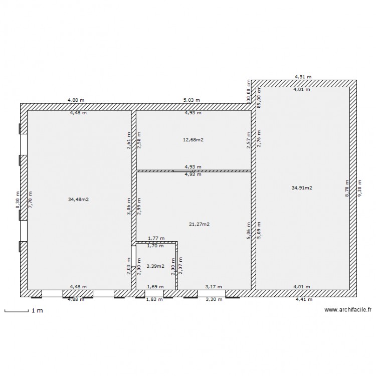 maison-rdc. Plan de 0 pièce et 0 m2