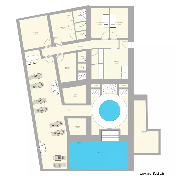 WELLNESS V100. Plan de 