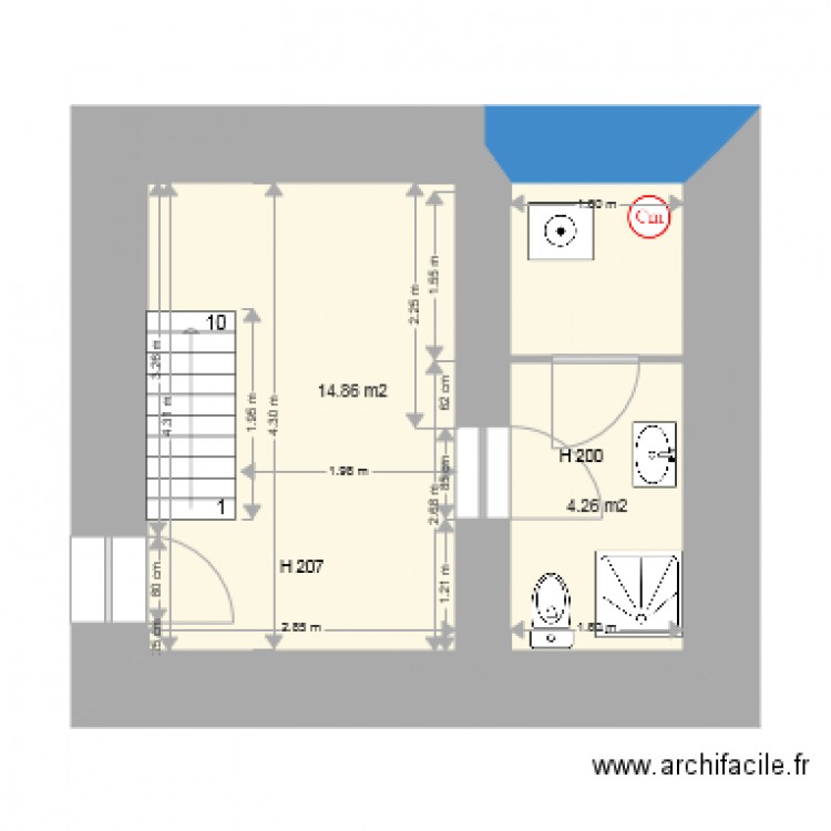 Uchrdc14. Plan de 0 pièce et 0 m2