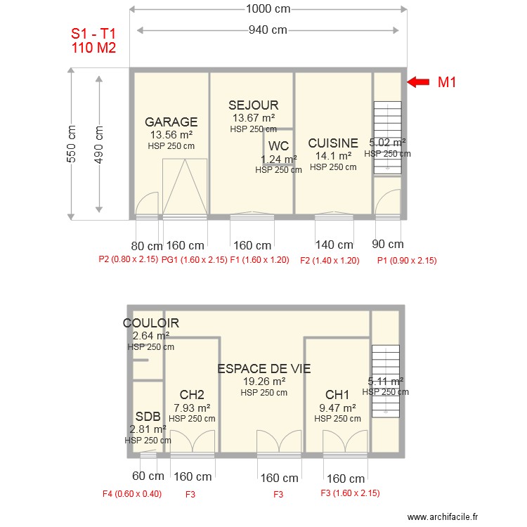 PLAN LENORMAND. Plan de 0 pièce et 0 m2