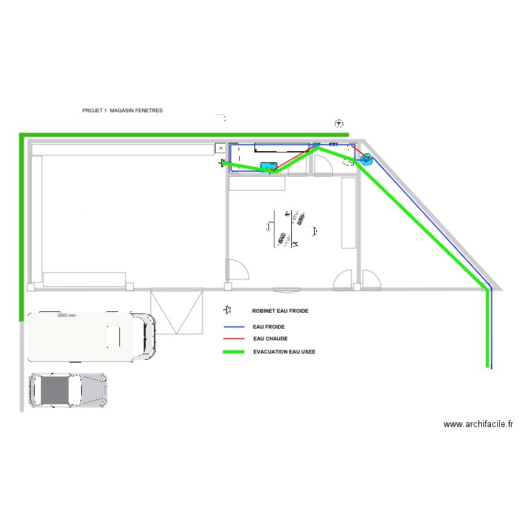 LOCAL LOCATIF 2020 EAU. Plan de 0 pièce et 0 m2