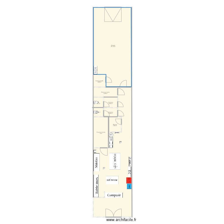 Sainte Pazanne 1. Plan de 0 pièce et 0 m2