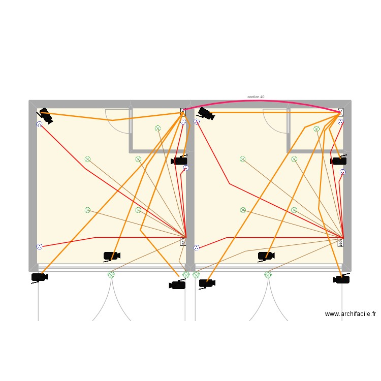 morade boukeloi caza. Plan de 0 pièce et 0 m2