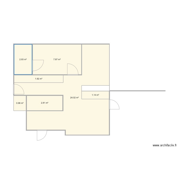 Cocina Sacedilla. Plan de 0 pièce et 0 m2