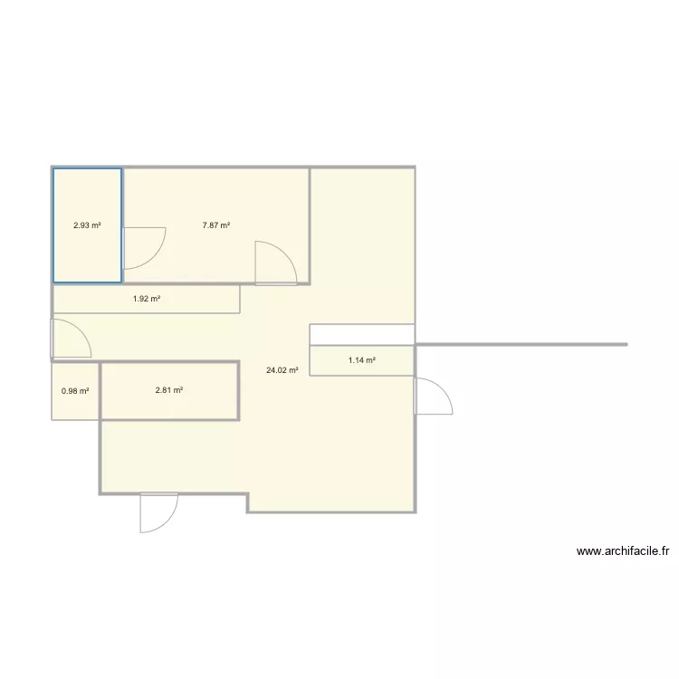 Cocina Sacedilla. Plan de 