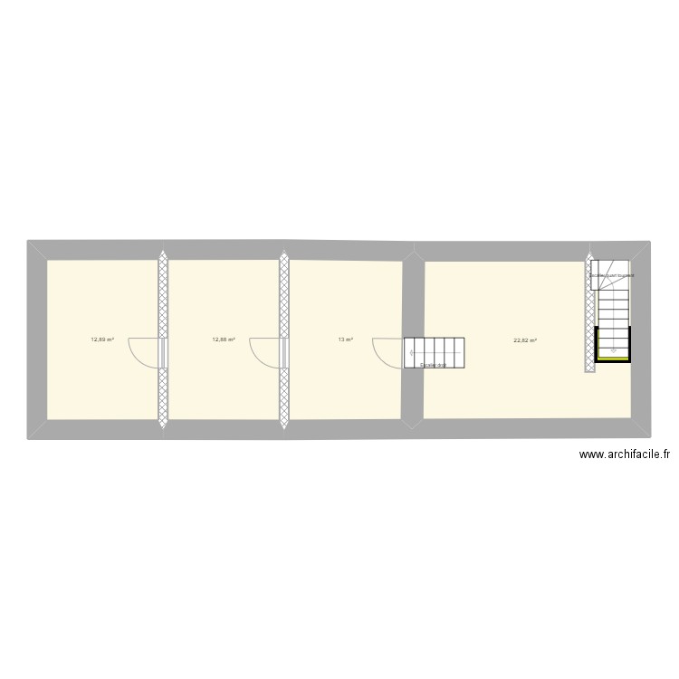 Rugles rdc2  plan2. Plan de 0 pièce et 0 m2