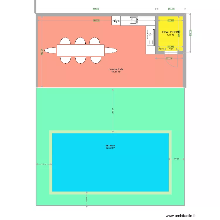 piscine David-Annie. Plan de piscine David-Annie. Plan de