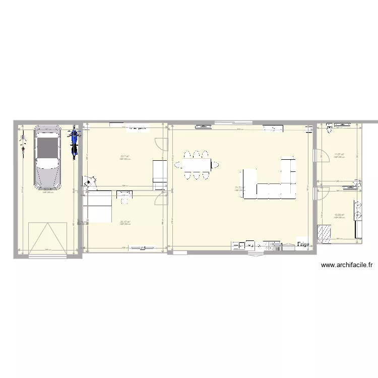 apartemant. Plan de 