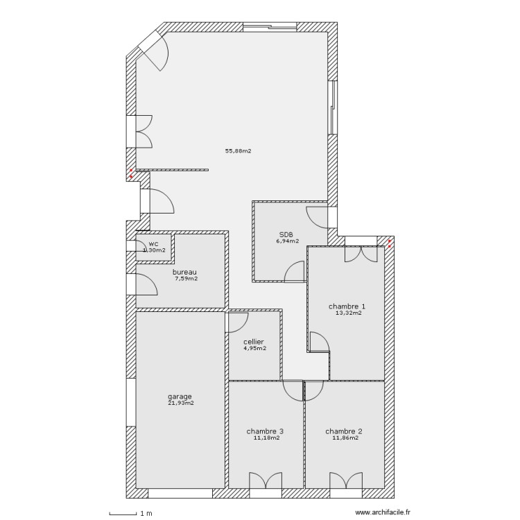 Plan. Plan de 0 pièce et 0 m2