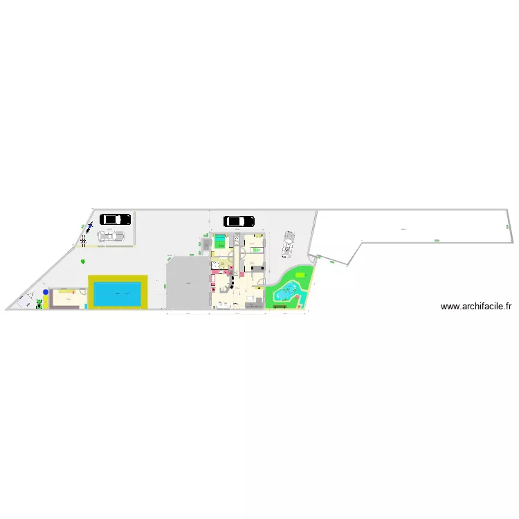 Plan g&eacute;n&eacute;ral abris jardin 7. Plan de 